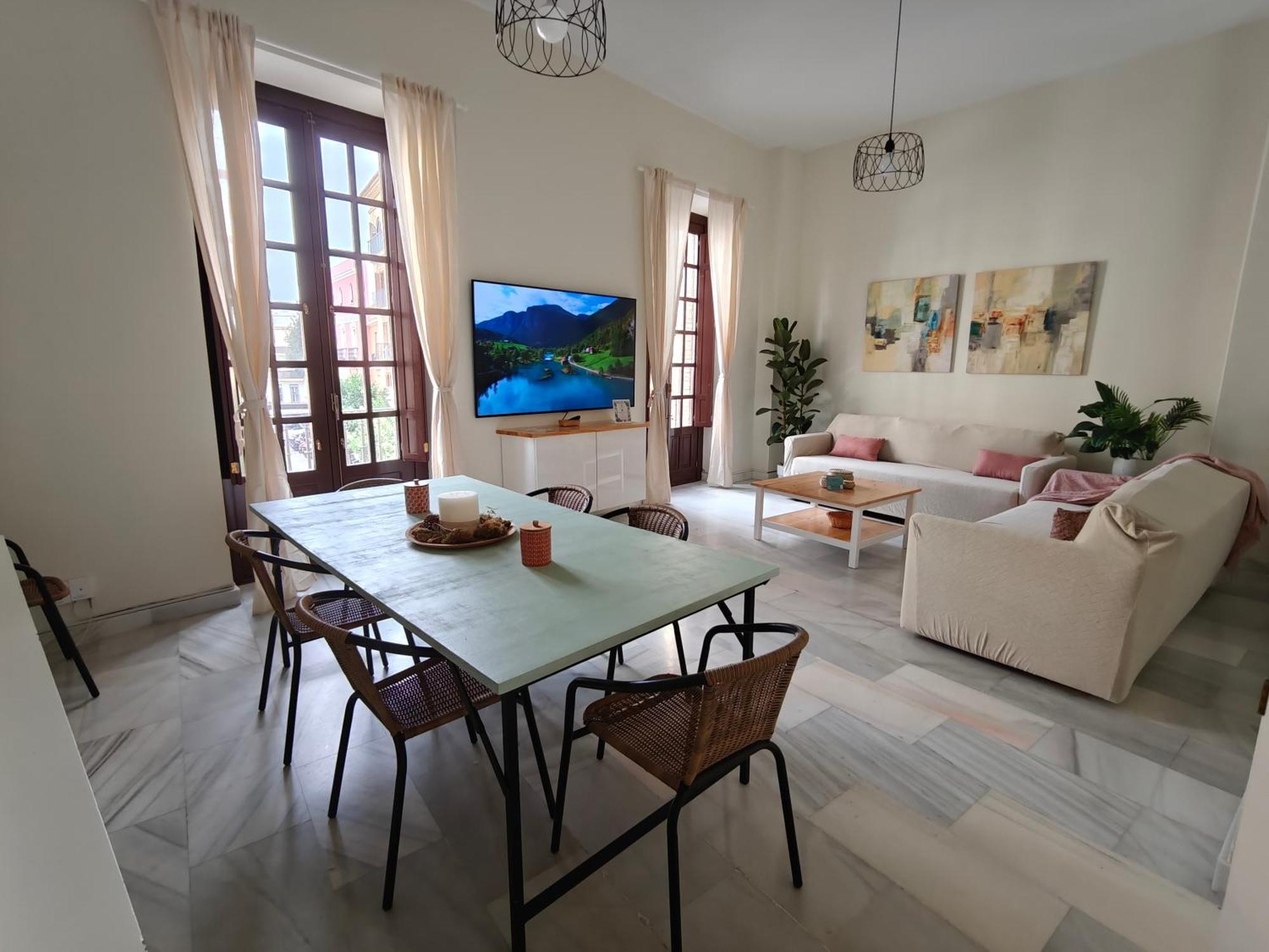 Charming Bright With Balconies On Cuesta Del Rosario Appartement Séville